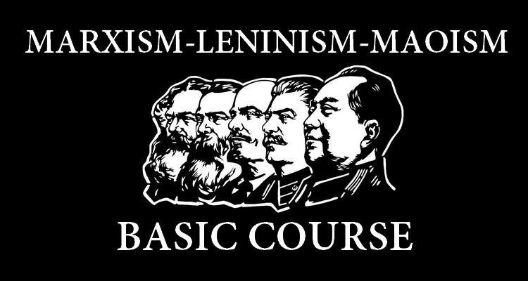 Marxism Leninism Maoism Basic Course Massalijn